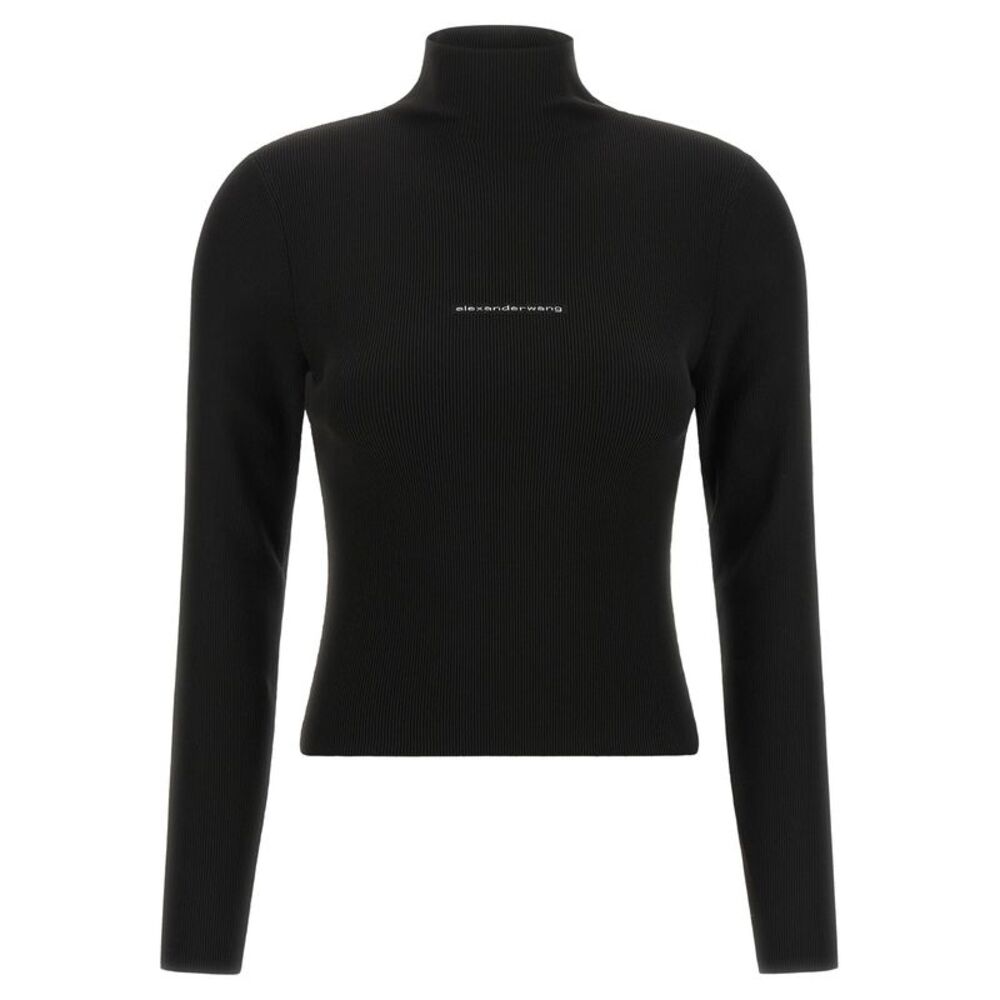 Alexander Wang Black Polyamide Women's Cardigan
